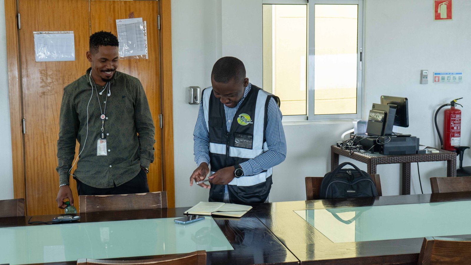 AJSCC realiza levantamento técnico ambiental na empresa Bourbon Angola